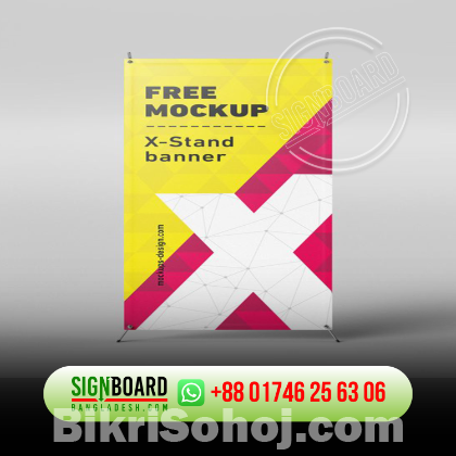 Aluminum Roll Up Banner Stand